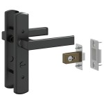 vidaXL Ușă de interior Negru 83 x 201.5 cm