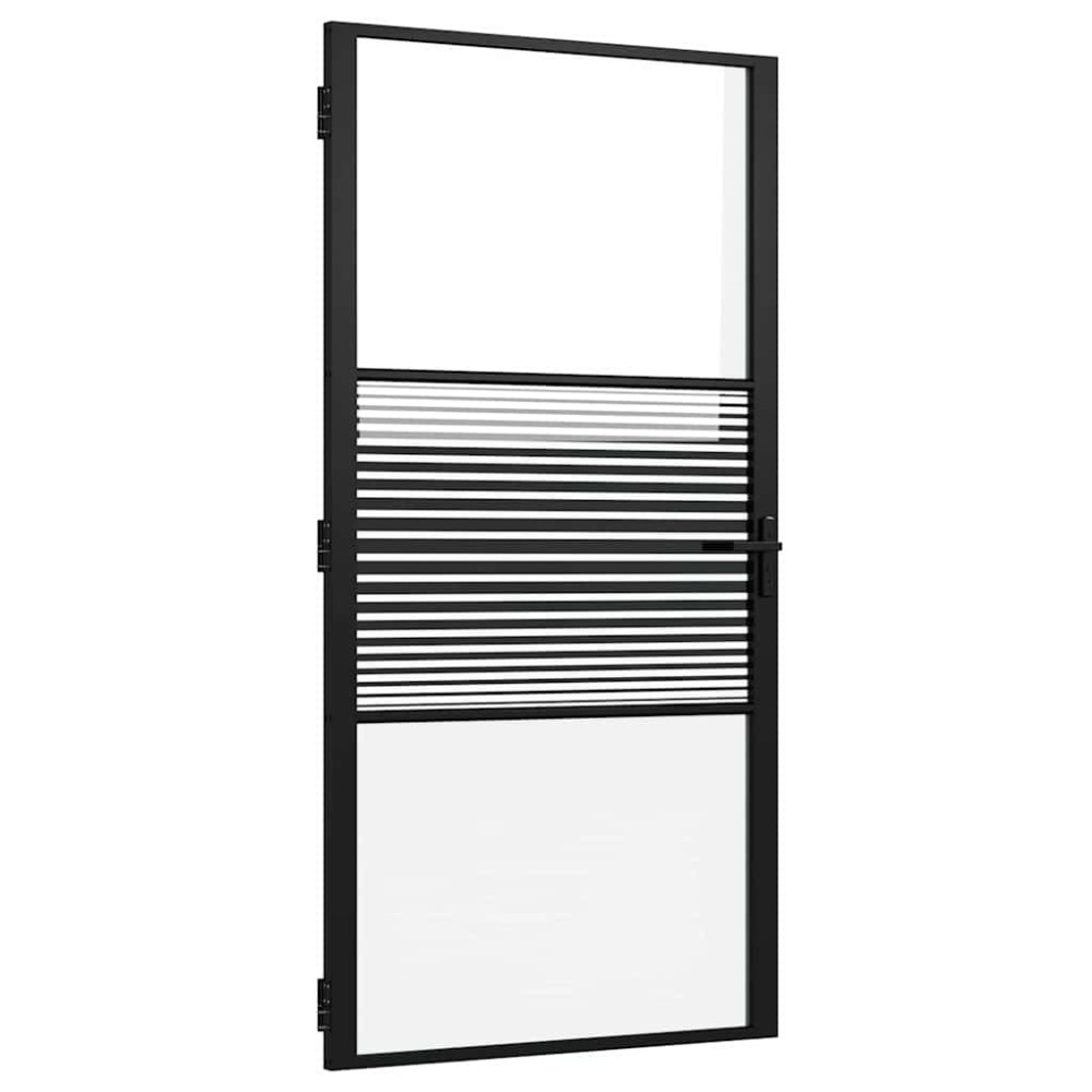 vidaXL Ușă de interior Negru 102.5 x 201.5 cm