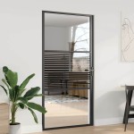 vidaXL Ușă de interior Negru 102.5 x 201.5 cm