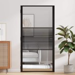 vidaXL Ușă de interior Negru 102.5 x 201.5 cm