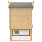 vidaXL Coadă de găini Maro 75 x 59 x 60 cm Lemn masiv de pin vidaXL Coadă de găini Maro 75 x 59 x 60 cm Lemn masiv de pin