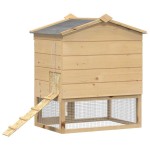 vidaXL Coadă de găini Maro 75 x 59 x 60 cm Lemn masiv de pin vidaXL Coadă de găini Maro 75 x 59 x 60 cm Lemn masiv de pin