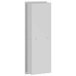 vidaXL Nisă de Duș Argintiu 60 x 20 x 9.5 cm Oţel inoxidabil