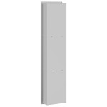 vidaXL Nisă de Duș Argintiu 90 x 20 x 9.5 cm Oţel inoxidabil