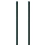 vidaXL Stâlpi de Gard 2 pcs Verde 100 cm Oțel vopsit în pulbere vidaXL Stâlpi de Gard 2 pcs Verde 100 cm Oțel vopsit în pulbere