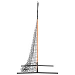 vidaXL Baseball și Softball Negru 180 x 90 x 153 cm Poliester vidaXL Baseball și Softball Negru 180 x 90 x 153 cm Poliester