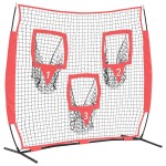 vidaXL Baseball & Softball Negru 214.5 x 89.5 x 181 cm Poliester vidaXL Baseball & Softball Negru 214.5 x 89.5 x 181 cm Poliester