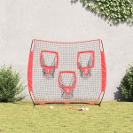 vidaXL Baseball & Softball Negru 214.5 x 89.5 x 181 cm Poliester vidaXL Baseball & Softball Negru 214.5 x 89.5 x 181 cm Poliester