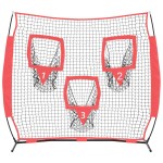 vidaXL Baseball & Softball Negru 214.5 x 89.5 x 181 cm Poliester vidaXL Baseball & Softball Negru 214.5 x 89.5 x 181 cm Poliester