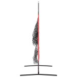 vidaXL Baseball & Softball Negru 214.5 x 89.5 x 181 cm Poliester vidaXL Baseball & Softball Negru 214.5 x 89.5 x 181 cm Poliester