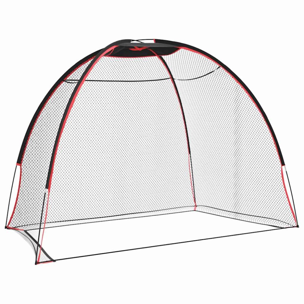 vidaXL Aparate de antrenament golf Negru 314 x 150 x 206 cm Poliester