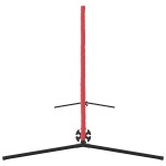 vidaXL Rețea de tenis Negru și roșu 494.5 x 90 x 87 cm Poliester vidaXL Rețea de tenis Negru și roșu 494.5 x 90 x 87 cm Poliester