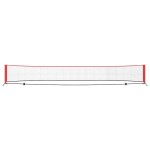 vidaXL Rețea de tenis Negru și roșu 595 x 90.5 x 87 cm Poliester vidaXL Rețea de tenis Negru și roșu 595 x 90.5 x 87 cm Poliester