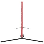 vidaXL Rețea de tenis Negru și roșu 595 x 90.5 x 87 cm Poliester vidaXL Rețea de tenis Negru și roșu 595 x 90.5 x 87 cm Poliester