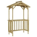 vidaXL Adăpost BBQ 133.5x63x200 cm din Lemn de Pin Impregnat vidaXL Adăpost BBQ 133.5x63x200 cm din Lemn de Pin Impregnat