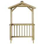 vidaXL Adăpost BBQ 133.5x63x200 cm din Lemn de Pin Impregnat vidaXL Adăpost BBQ 133.5x63x200 cm din Lemn de Pin Impregnat