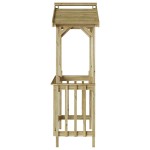 vidaXL Adăpost BBQ 133.5x63x200 cm din Lemn de Pin Impregnat vidaXL Adăpost BBQ 133.5x63x200 cm din Lemn de Pin Impregnat