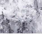 vidaXL Covor de bucătărie Gri 150 x 45 cm Catifea