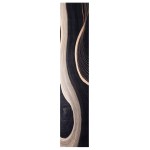 vidaXL Covor de bucătărie Negru 300 x 60 cm Catifea