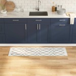 vidaXL Covor de bucătărie Alb 150 x 45 cm Catifea