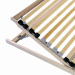 vidaXL Bază cu lamele cu headboard Maro 100 x 190 cm Lemn de fag masiv