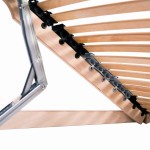 vidaXL Bază cu lamele Maro 100 x 190 cm Lemn de fag masiv