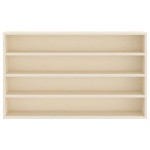 vidaXL Suport de expunere din lemn Maro 60 x 8.5 x 37 cm placaj