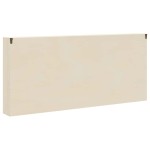 vidaXL Suport de expunere din lemn Maro 80 x 8.5 x 36 cm placaj