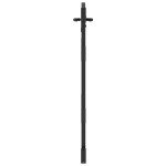 vidaXL Poartă de grădină Negru 100 x 150 cm Oțel vopsit în pulbere vidaXL Poartă de grădină Negru 100 x 150 cm Oțel vopsit în pulbere