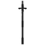 vidaXL Poartă de grădină Negru 105 x 100 cm Oțel vopsit în pulbere vidaXL Poartă de grădină Negru 105 x 100 cm Oțel vopsit în pulbere