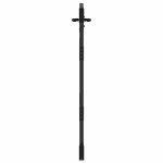 vidaXL Poartă de grădină Negru 105 x 150 cm Oțel vopsit în pulbere vidaXL Poartă de grădină Negru 105 x 150 cm Oțel vopsit în pulbere