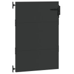 vidaXL Poartă de grădină Negru 105 x 125 cm Oțel vopsit în pulbere vidaXL Poartă de grădină Negru 105 x 125 cm Oțel vopsit în pulbere