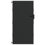 vidaXL Poartă de grădină Negru 105 x 175 cm Oțel vopsit în pulbere vidaXL Poartă de grădină Negru 105 x 175 cm Oțel vopsit în pulbere