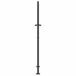 vidaXL Poartă de grădină Negru 105 x 175 cm Oțel vopsit în pulbere vidaXL Poartă de grădină Negru 105 x 175 cm Oțel vopsit în pulbere