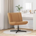 vidaXL Scaun Accent Bej Țesătură, Metal Standard Ergonomic vidaXL Scaun Accent Bej Țesătură, Metal Standard Ergonomic