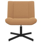 vidaXL Scaun Accent Bej Țesătură, Metal Standard Ergonomic vidaXL Scaun Accent Bej Țesătură, Metal Standard Ergonomic