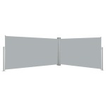 vidaXL Copertină laterală retractabilă, 160 x 600 cm, gri vidaXL Copertină laterală retractabilă, 160 x 600 cm, gri