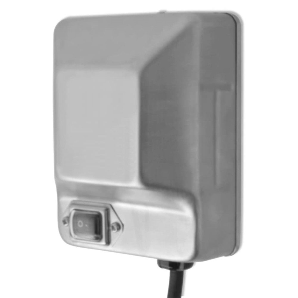 vidaXL Motor profesional pentru rotisor, oțel inoxidabil, 4W