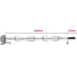 vidaXL Rotisor cu motor profesional pentru grătar, oțel, 1000 mm vidaXL Rotisor cu motor profesional pentru grătar, oțel, 1000 mm