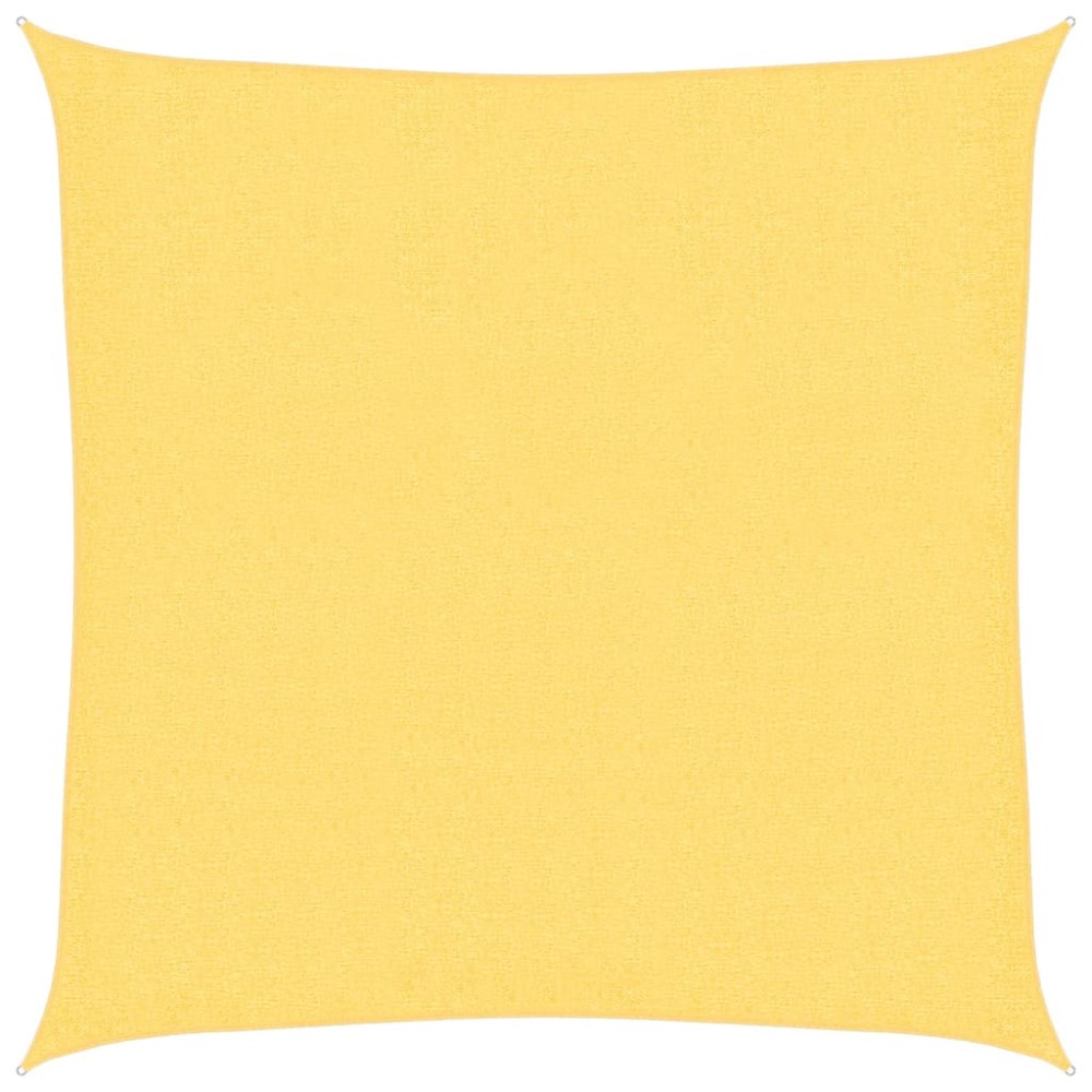 vidaXL Pânză parasolar din HDPE pătrată, 3,6 x 3,6 m, bej