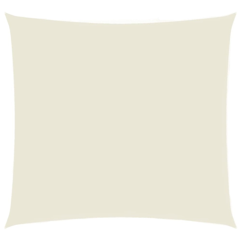 vidaXL Parasolar din țesătură oxford, pătrat, 3,6 x 3,6 m, crem
