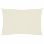 vidaXL Parasolar din țesătură oxford, dreptunghiular, 2 x 4 m, crem vidaXL Parasolar din țesătură oxford, dreptunghiular, 2 x 4 m, crem
