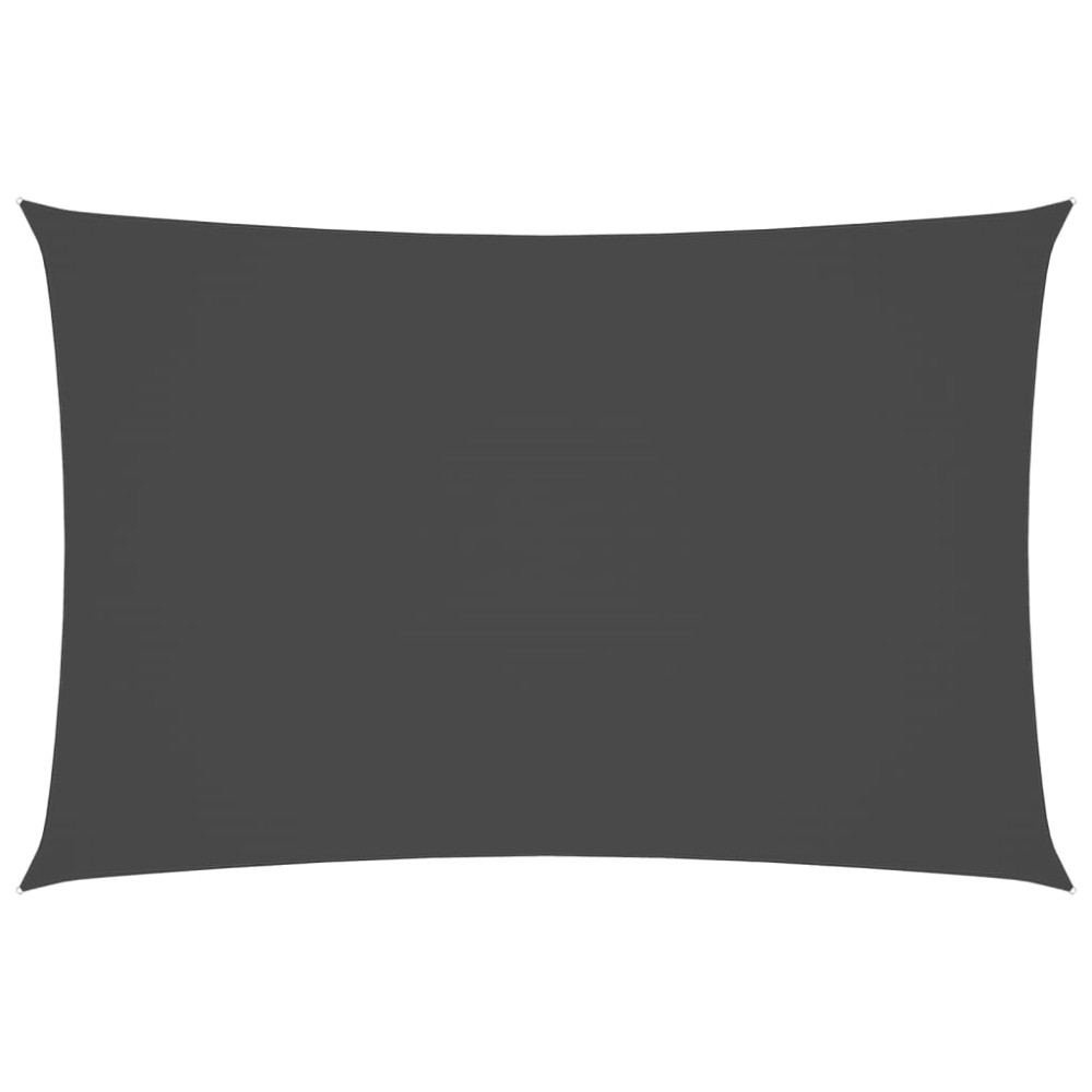 vidaXL Parasolar din țesătură oxford, dreptunghiular, 2x4 m, antracit