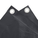 vidaXL Prelată balcon, material textil oxford, 75 x 600 cm, antracit
