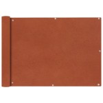 vidaXL Prelată balcon, material textil oxford, 75 x 600 cm, teracotă vidaXL Prelată balcon, material textil oxford, 75 x 600 cm, teracotă