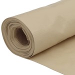 vidaXL Prelată balcon, material textil oxford, 75 x 400 cm, bej