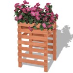 vidaXL Jardinieră 38 x 36 x 60 cm, lemn vidaXL Jardinieră 38 x 36 x 60 cm, lemn