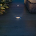 vidaXL Corpuri de iluminat LED pentru sol, exterior, rotunde, 3 buc. vidaXL Corpuri de iluminat LED pentru sol, exterior, rotunde, 3 buc.