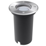 vidaXL Corpuri de iluminat LED pentru sol, exterior, rotunde, 3 buc. vidaXL Corpuri de iluminat LED pentru sol, exterior, rotunde, 3 buc.