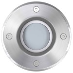 vidaXL Corpuri de iluminat LED pentru sol, exterior, rotunde, 3 buc. vidaXL Corpuri de iluminat LED pentru sol, exterior, rotunde, 3 buc.